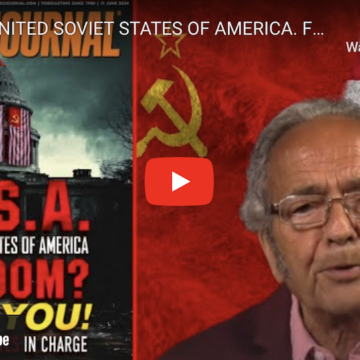 U.S.S.A.: UNITED SOVIET STATES OF AMERICA. FREEDOM? FU! POLITICAL PARASITES IN CHARGE